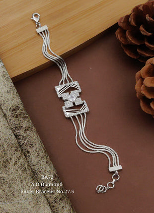 Pearl Drop Chain Bracelet