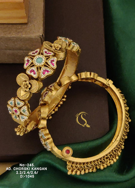 American Diamond Bracelet in Silver Finish