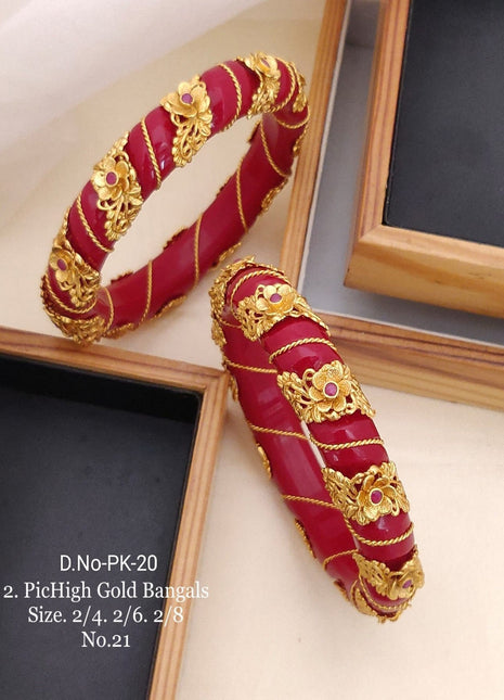 Bangles with Ghungroo Charm