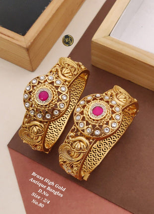 Antique Bangles with Intricate Detailing