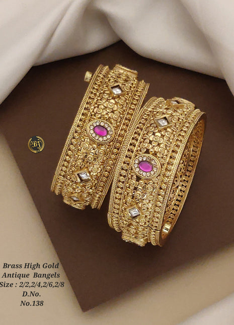 Oxidized Bracelets with Geometric Motifs