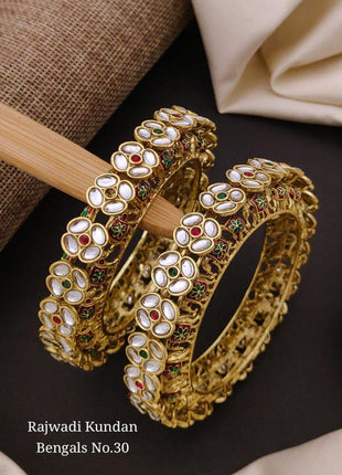 Pearl Chain Gold-Plated Bracelets