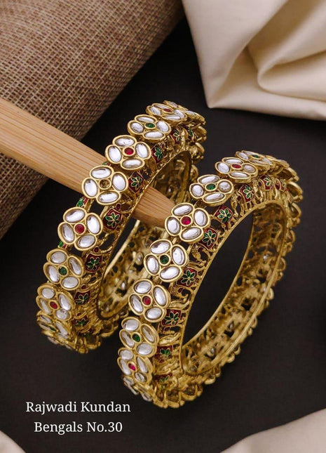 Pearl Chain Gold-Plated Bracelets
