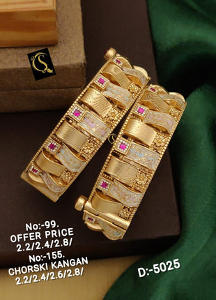 Floral Design Bangles