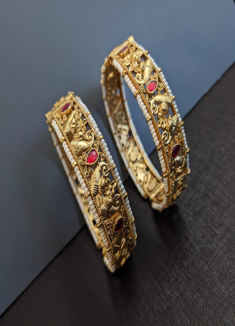 Oxidized Cutwork Adjustable Bracelet