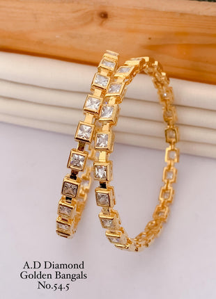 Oxidized Pearl Bangles