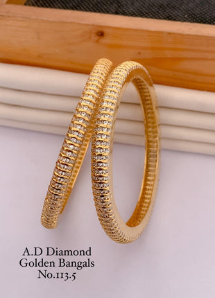 Kundan Pearl Bangles