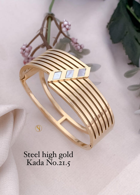 Oxidized Cuff-Style Bangles