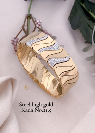 American Diamond Bracelet with Pearls